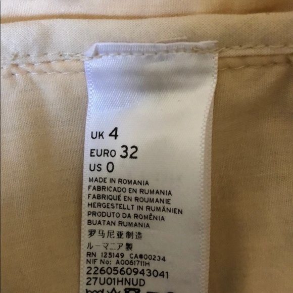 Topshop Cord Lace Midi Pencil Skirt Zip Slit Strai - Picture 7 of 8